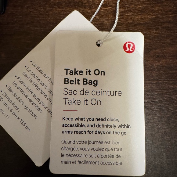 NWT Lululemon Take it on Belt Bag - Picture 13 of 13